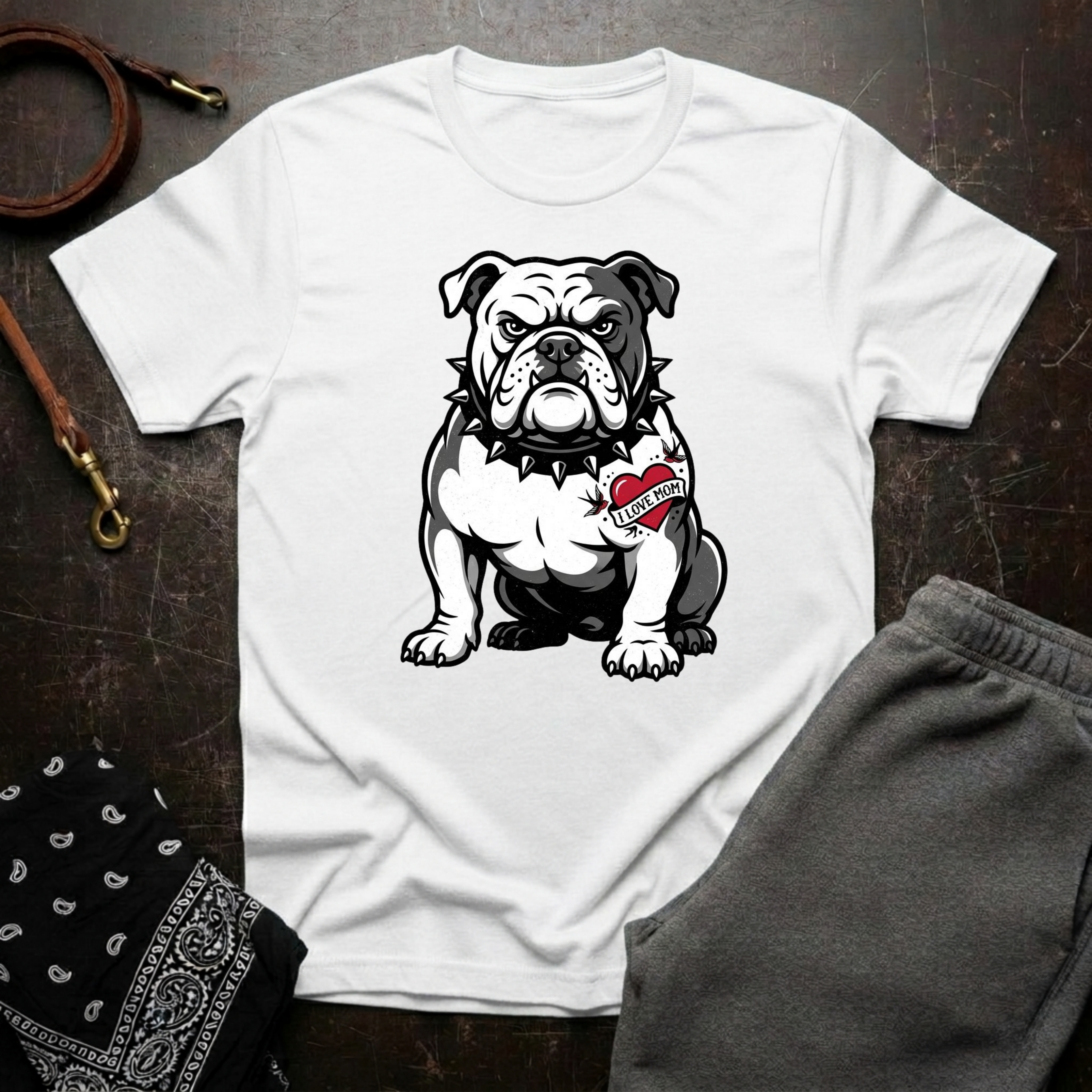 Tough Love Bulldog Mom