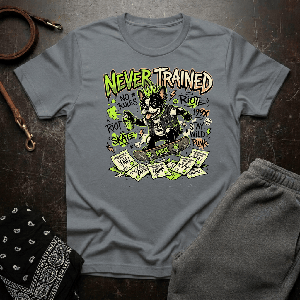 NEVER TRAINED