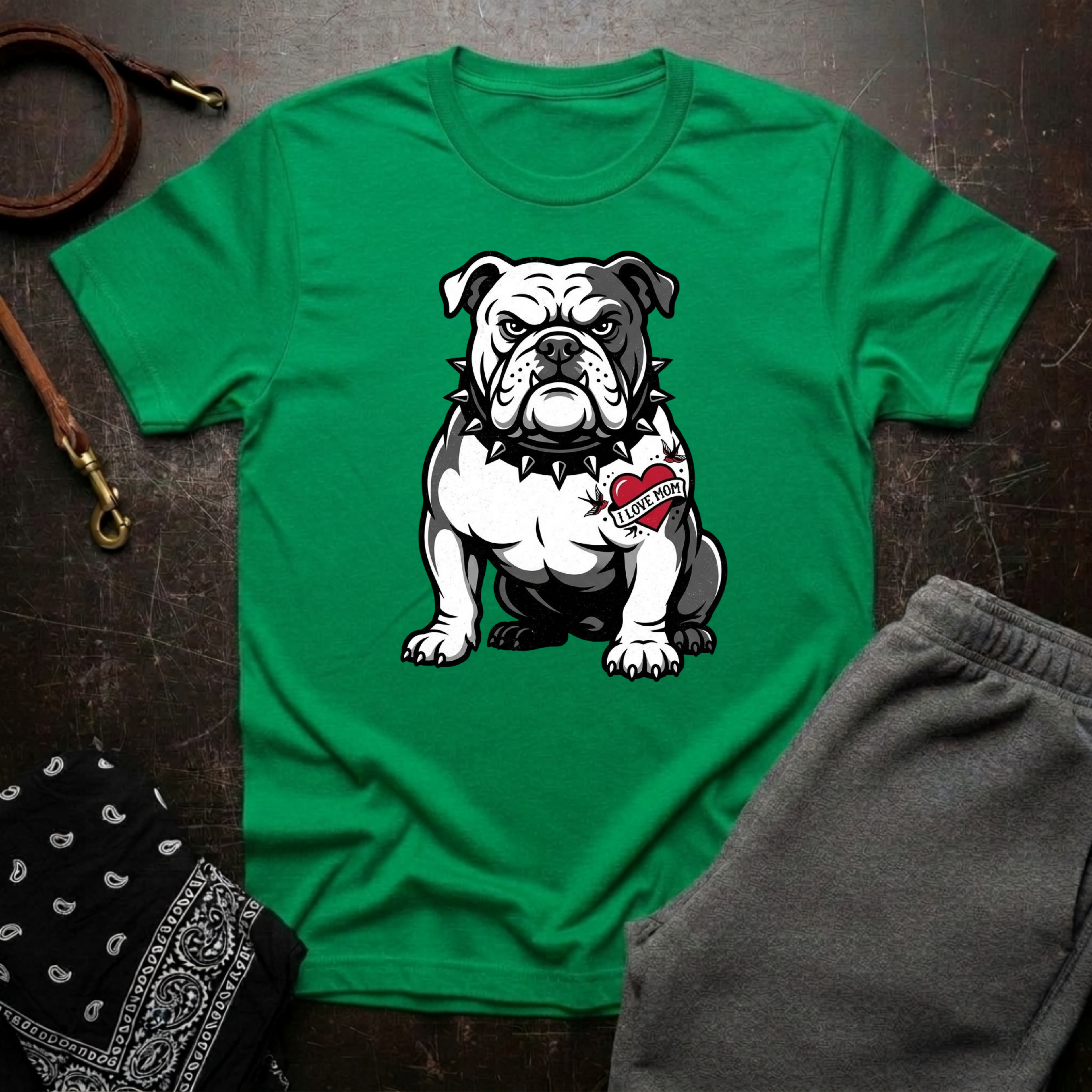Tough Love Bulldog Mom