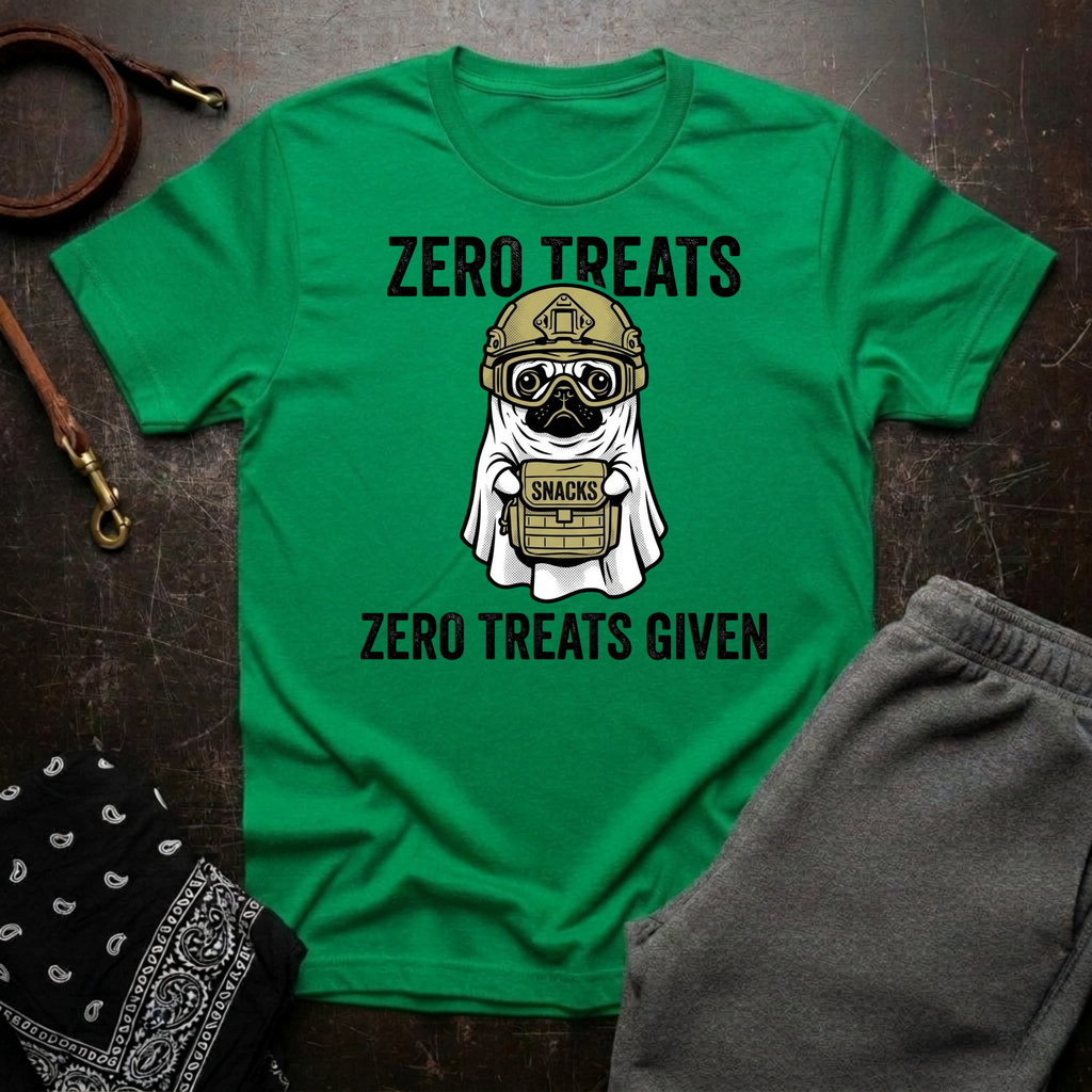 Zero Treats Given Pug