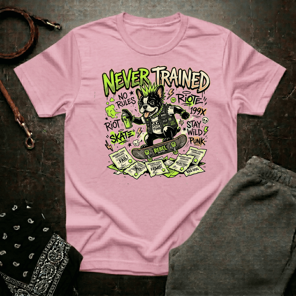 NEVER TRAINED
