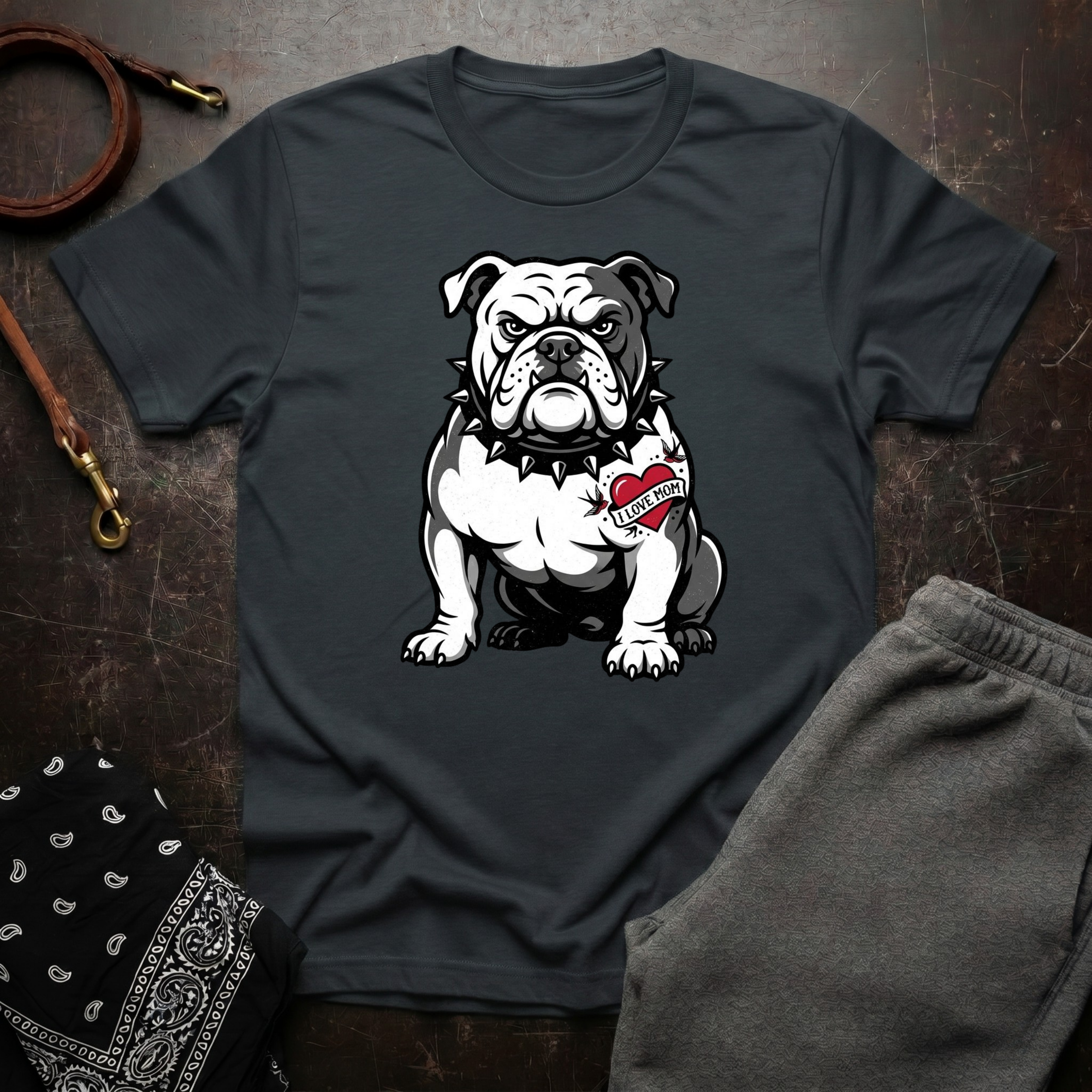 Tough Love Bulldog Mom