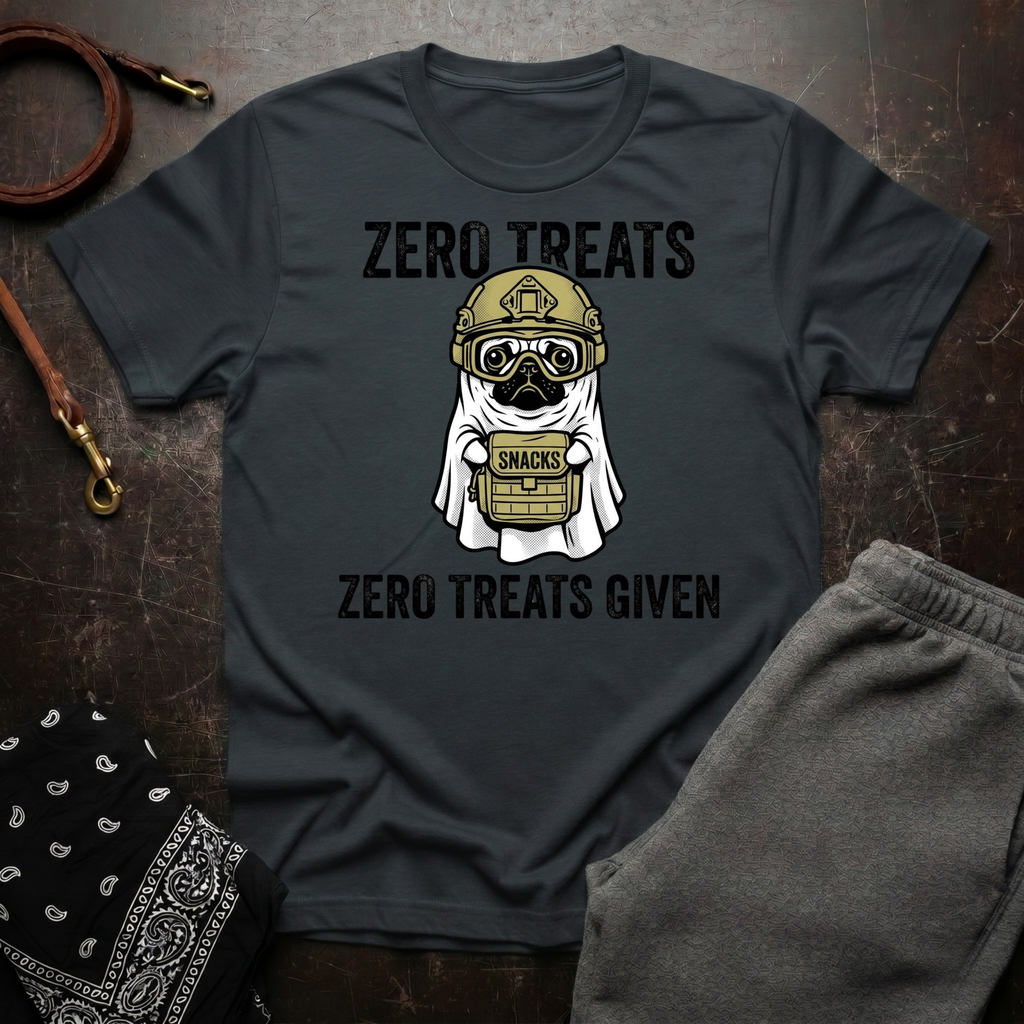 Zero Treats Given Pug