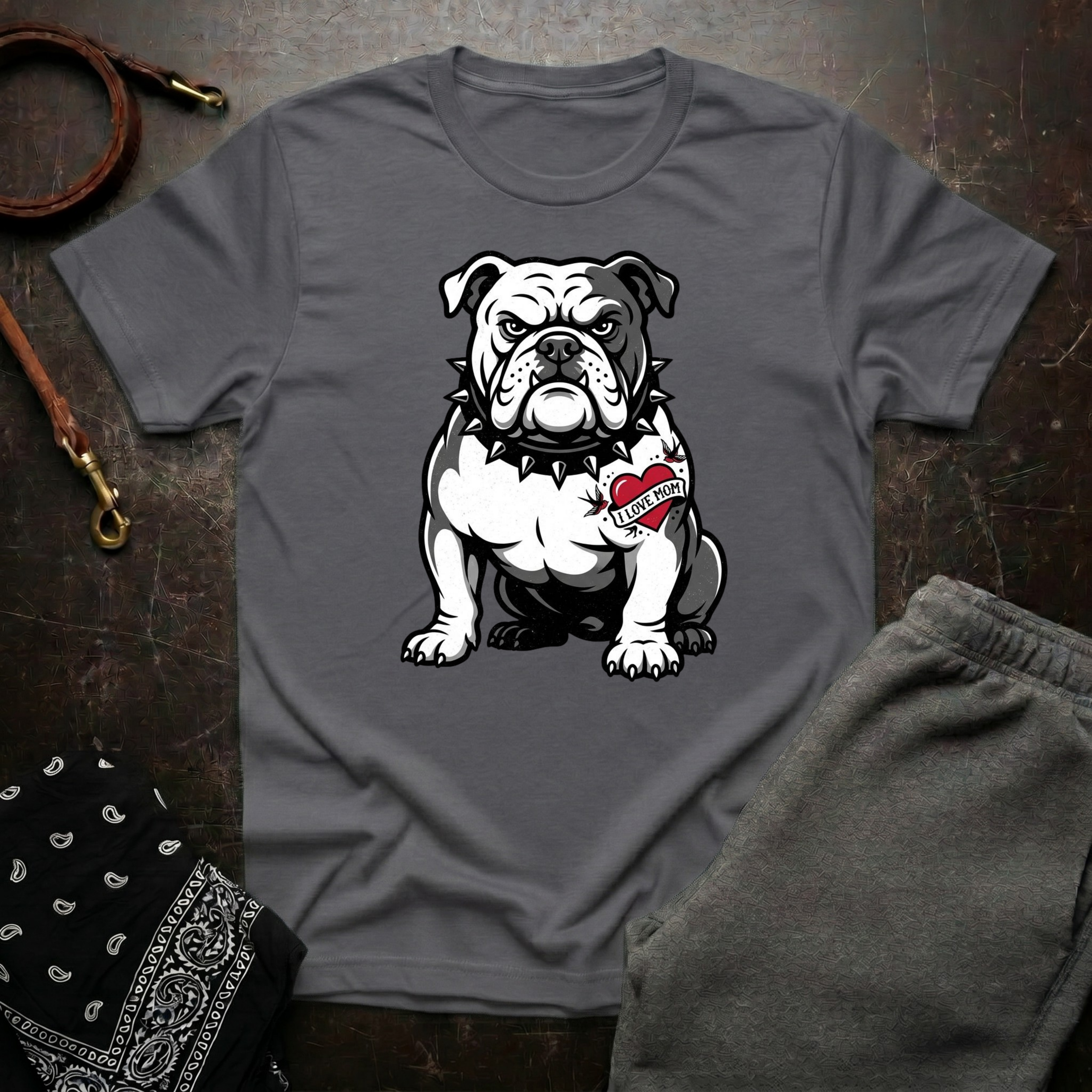 Tough Love Bulldog Mom