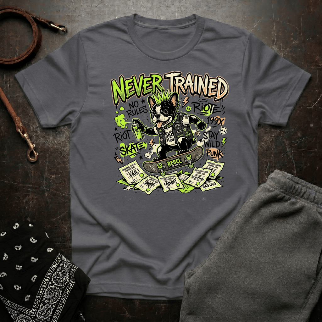 NEVER TRAINED