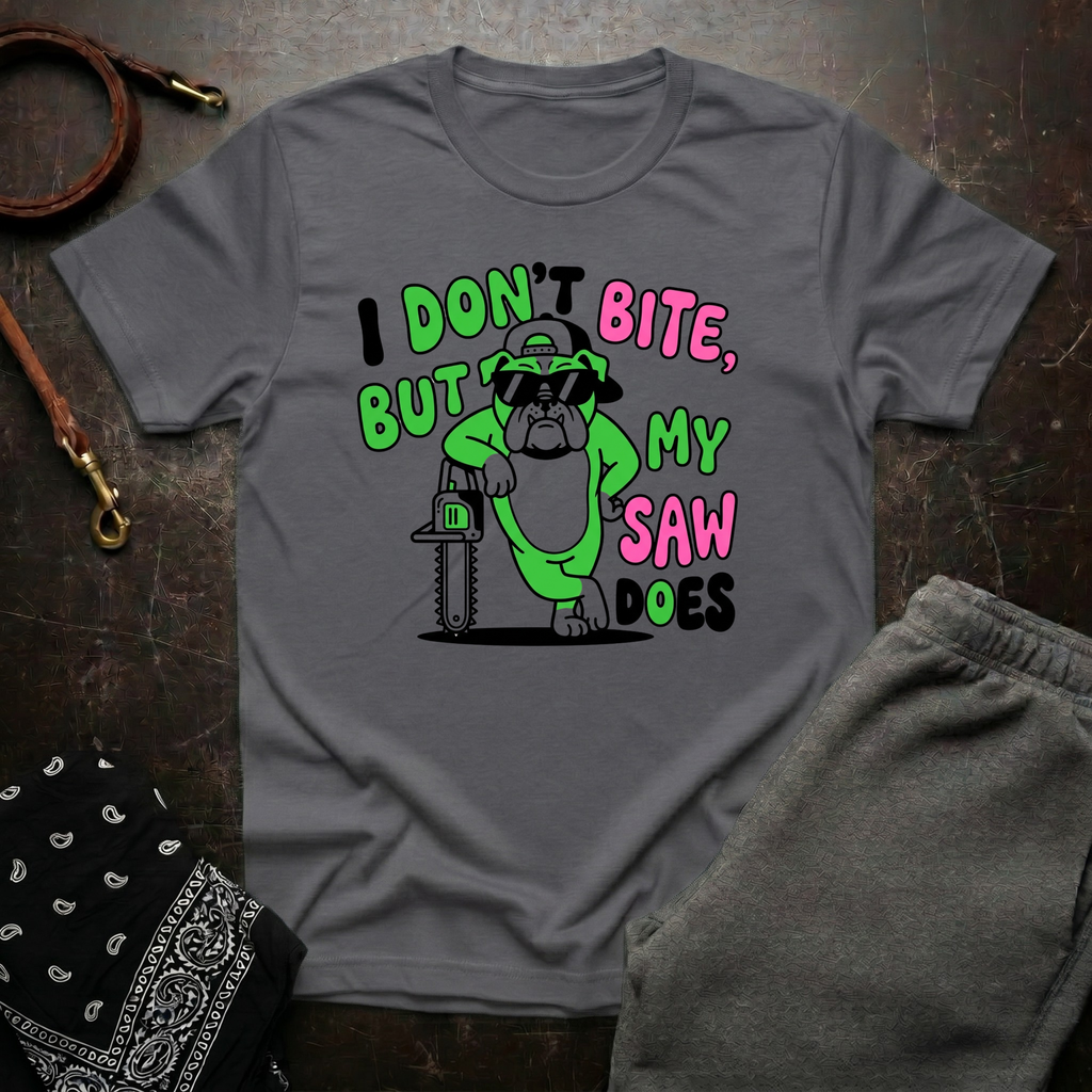 I Don’t Bite Saw Dog