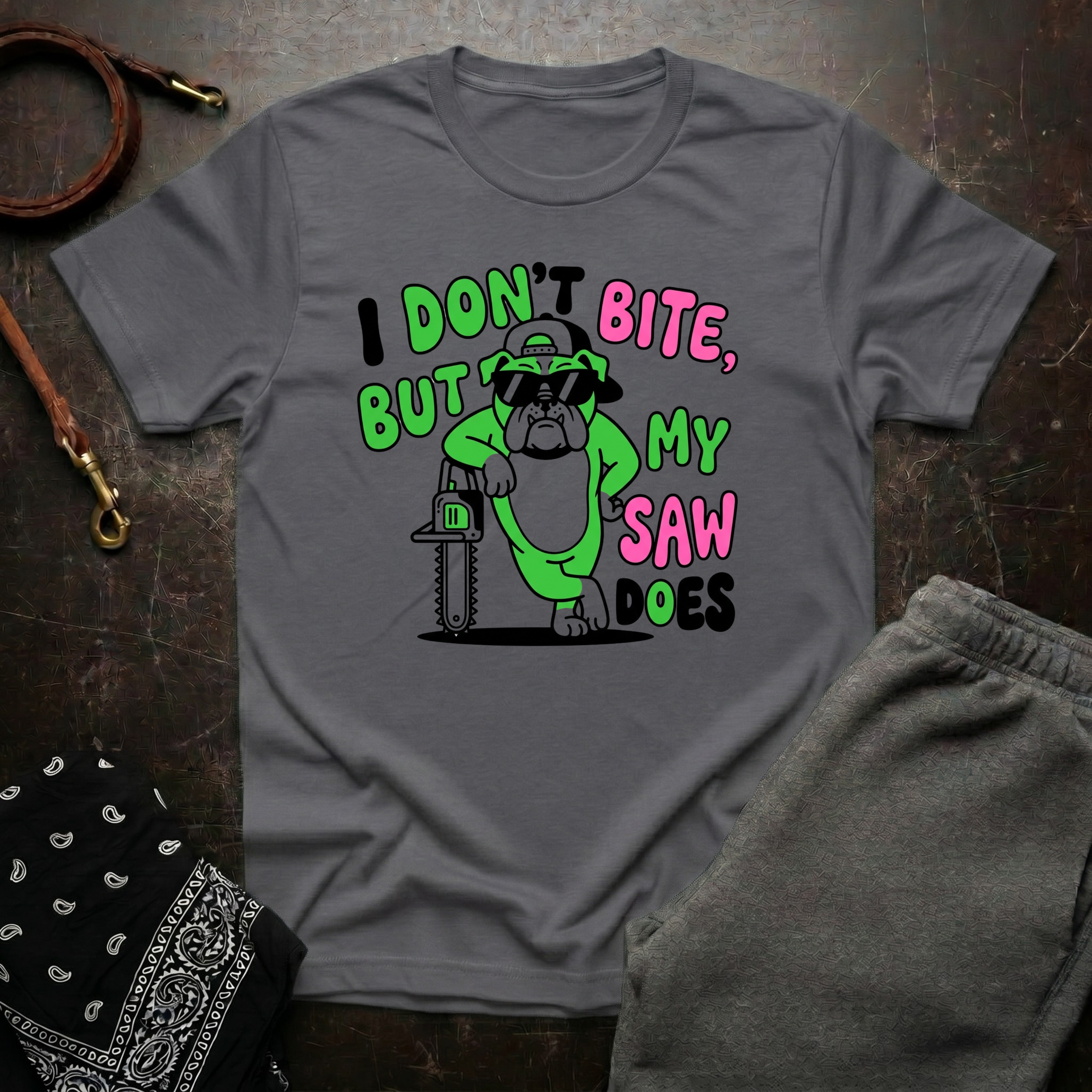 I Don’t Bite Saw Dog