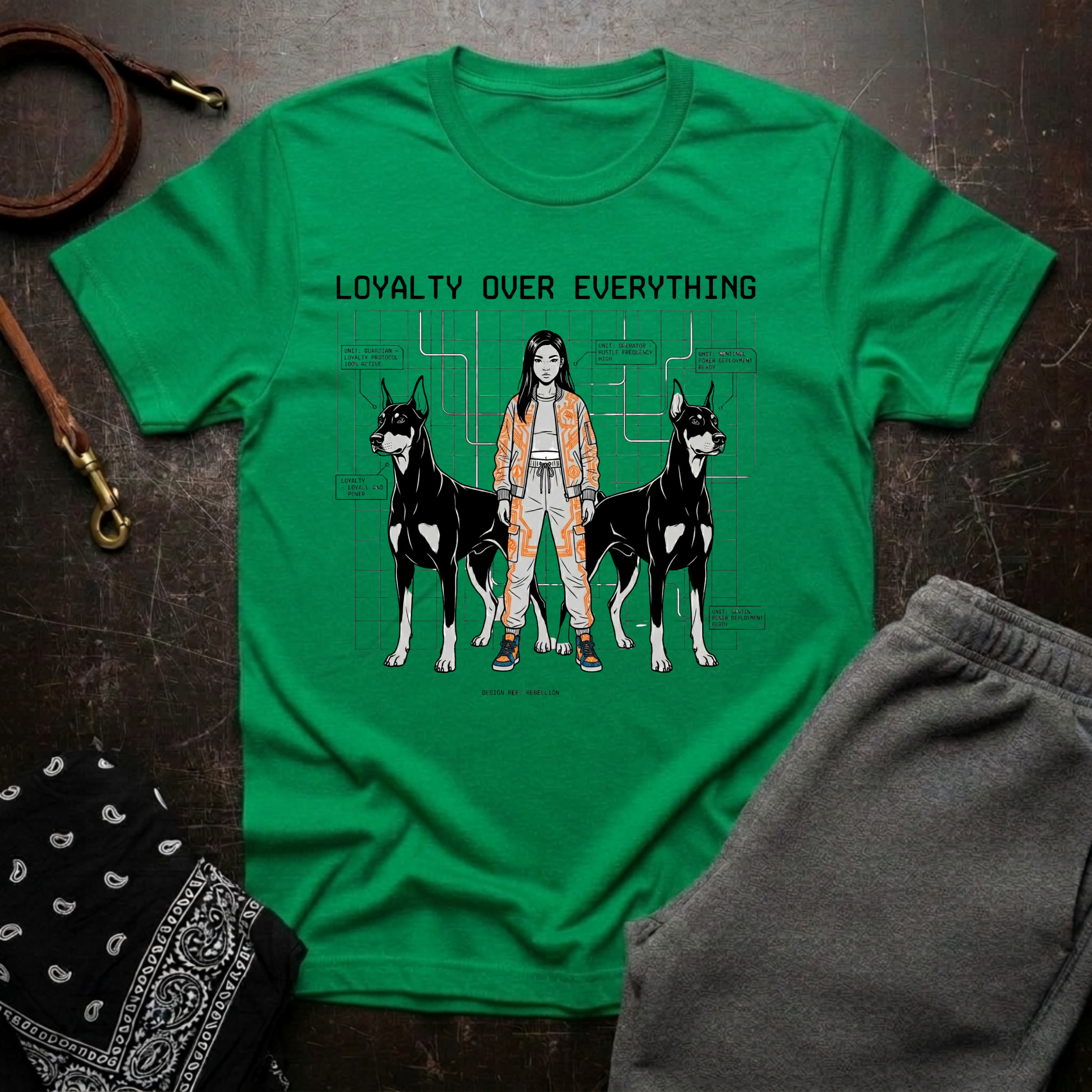 BLACK DOBERMAN – NO WARNING