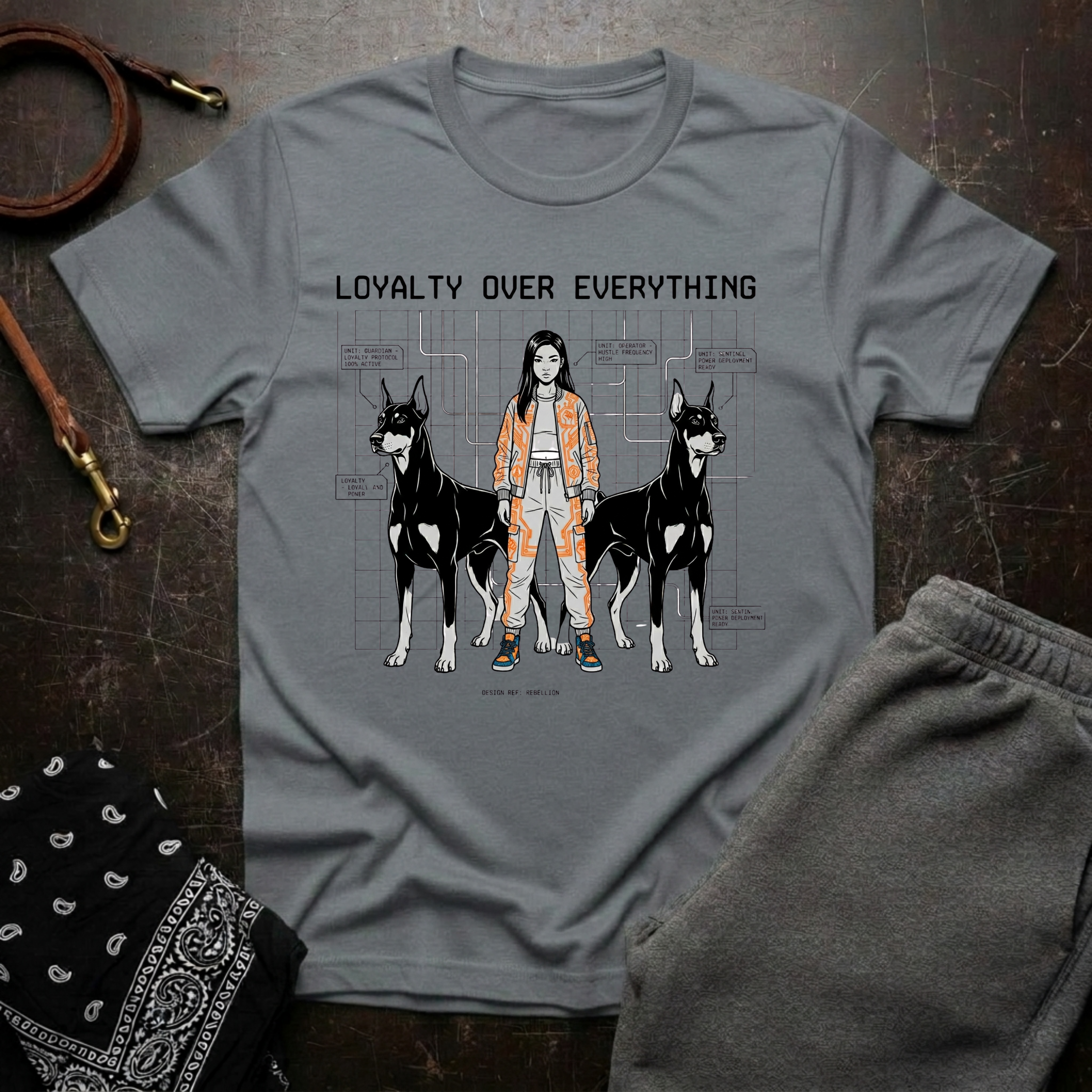 BLACK DOBERMAN – NO WARNING